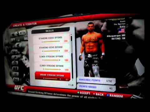 ufc undisputed 3 caf max stats download yahoo
